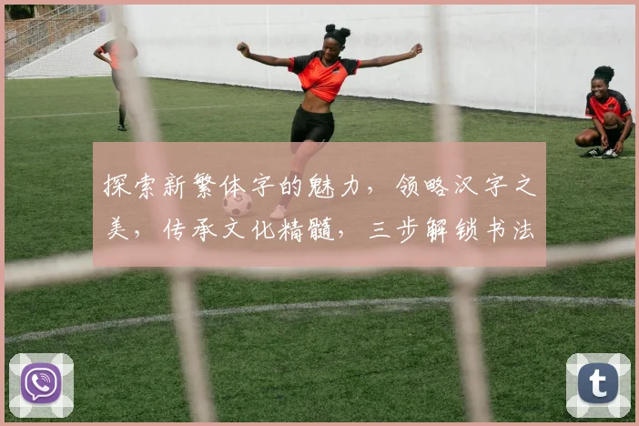 探索新繁体字的魅力，领略汉字之美，传承文化精髓，三步解锁书法艺术之门